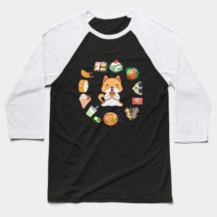 Cute Greedily Squirrel Baseball T-Shirt